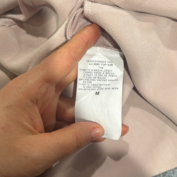 Zadiag voltaire blash pink blouse - Picture 8 of 8